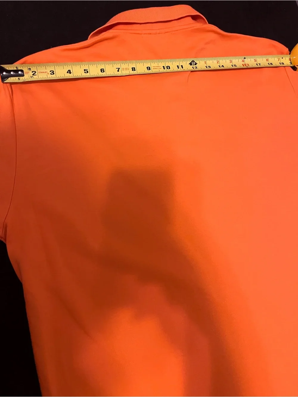 Ralph Lauren Men’s Bright Orange Polo with Green Pony